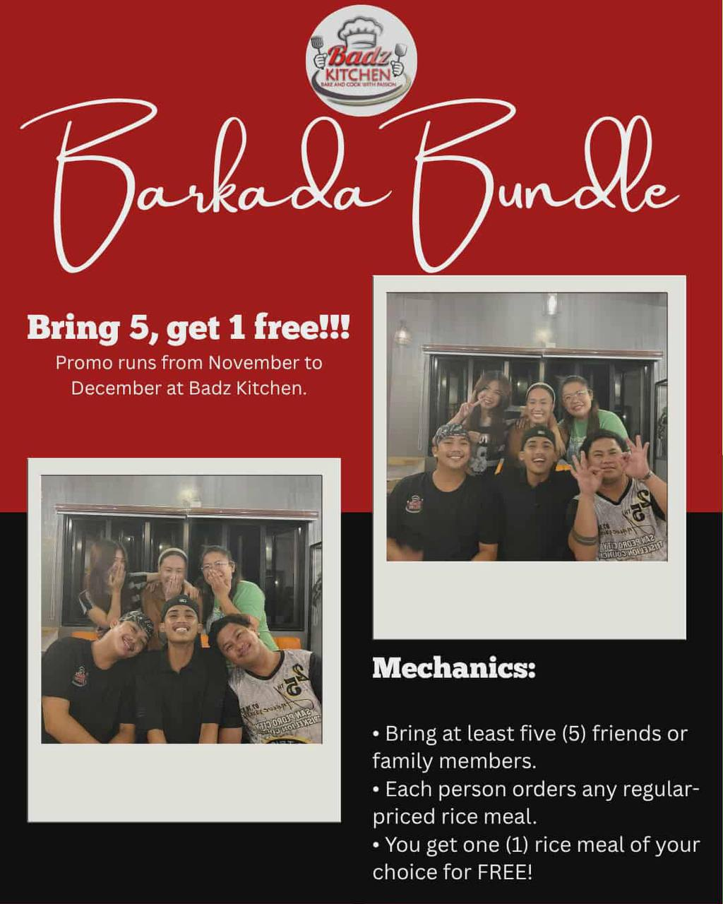 Barkada Bundle Promo