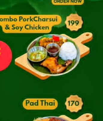 Combo Pork Charsui & Soy Chicken